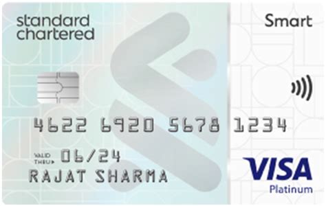 smart card Standard Chartered bank